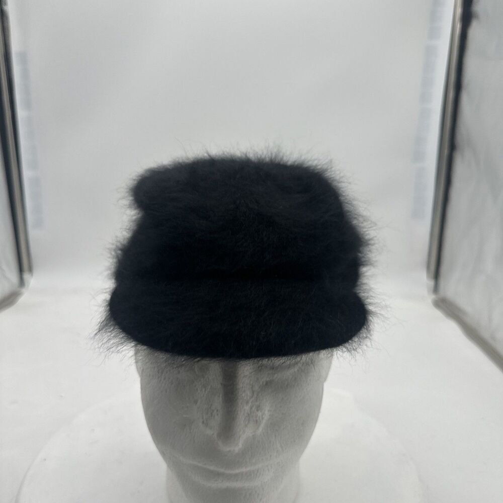Vtg Liz Claiborne Old Money Luxury Angora Olepin Wool Newsboy Cap Soft And Warm